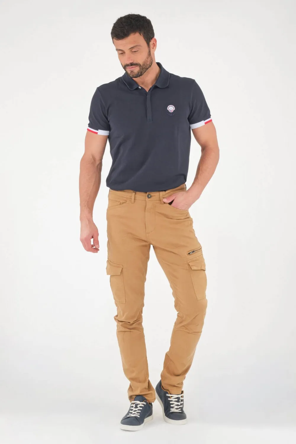 Pantalon cargo officiel PATOUILLE DE FRANCE , Patrouille de France - Redskins - LARGO MAHEVAN Camel | Cesare Nori