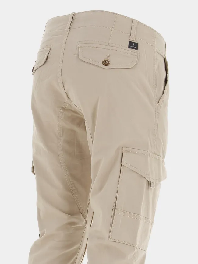 Pantalon cargo paul flake akm 542 beige homme - Jack & Jones | wimod