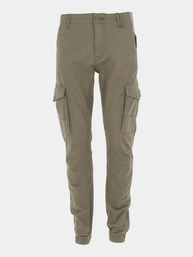 Pantalon cargo paul flake akm 542 kaki homme - Jack & Jones | wimod