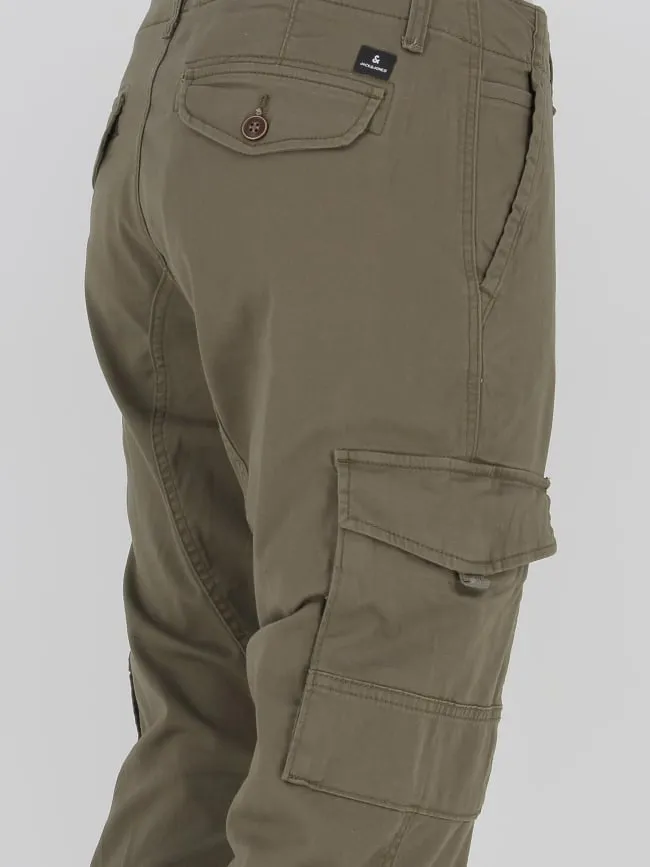 Pantalon cargo paul flake akm 542 kaki homme - Jack & Jones | wimod