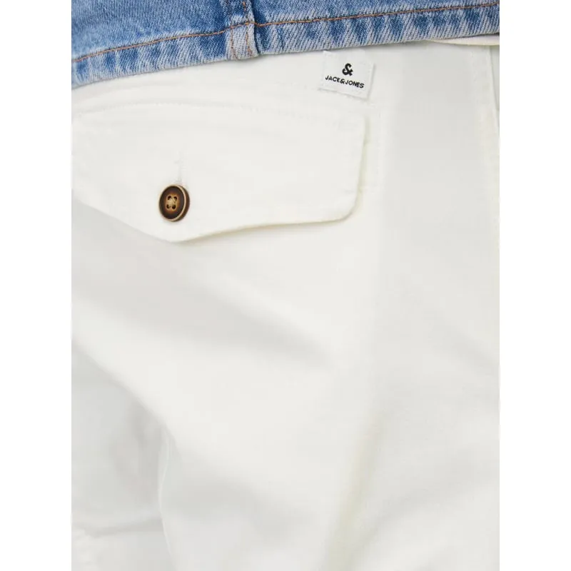 Pantalon cargo paul flake blanc homme - Jack & Jones | wimod