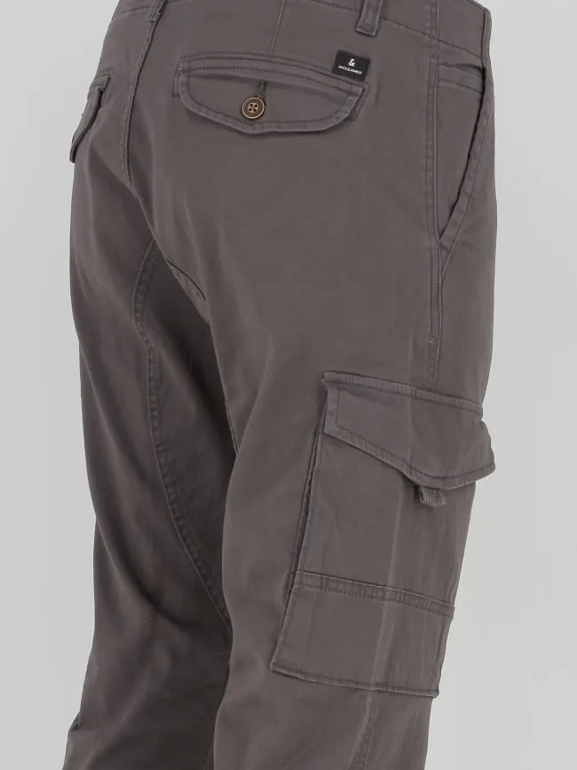 Pantalon cargo paul flake gris anthracite homme - Jack & Jones | wimod