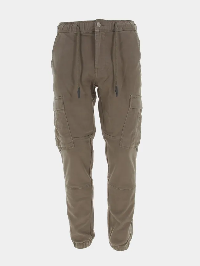 Pantalon cargo pikers kaki homme - Teddy Smith | wimod