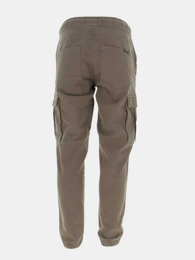 Pantalon cargo pikers kaki homme - Teddy Smith | wimod