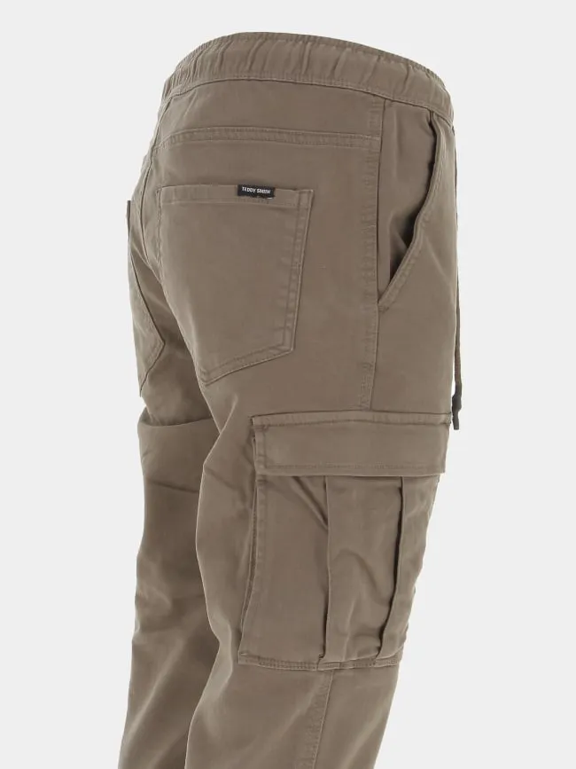 Pantalon cargo pikers kaki homme - Teddy Smith | wimod