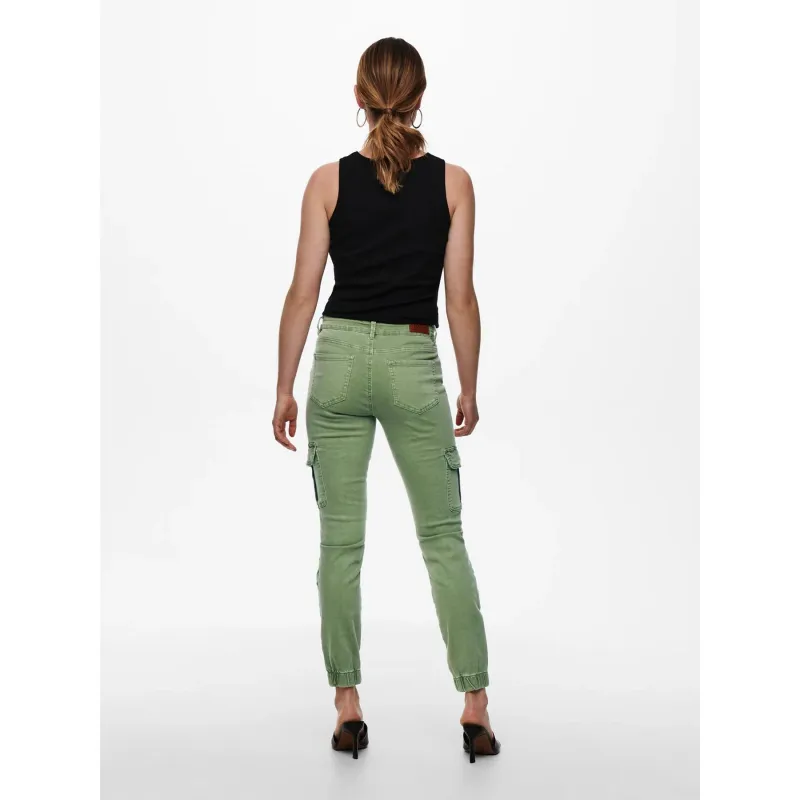 Pantalon cargo reg missouri kaki femme - Only | wimod