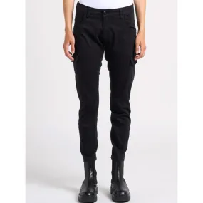 Pantalon cargo rivera noir femme - Le Temps Des Cerises | wimod