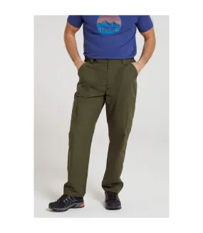 Pantalon cargo trek homme vert kaki Mountain Warehouse