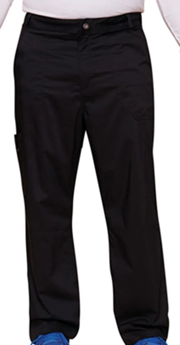 Pantalon cargo à braguette - Homme - CHWWE140 - noir 