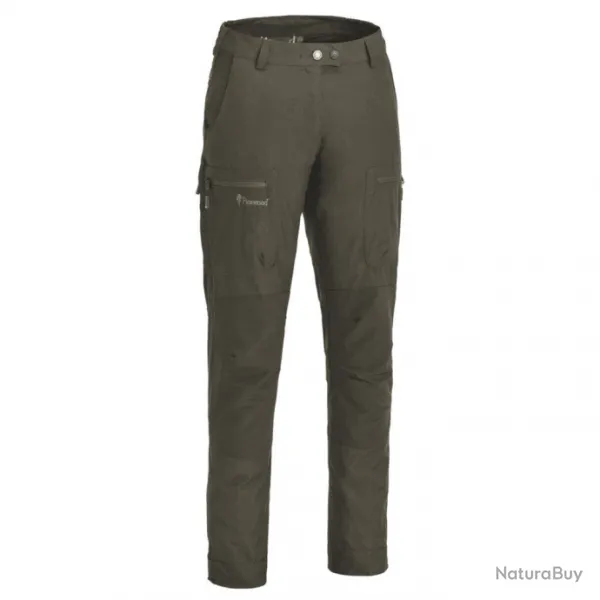 Pantalon Caribou TC Lite Olive pour Femme Pinewood