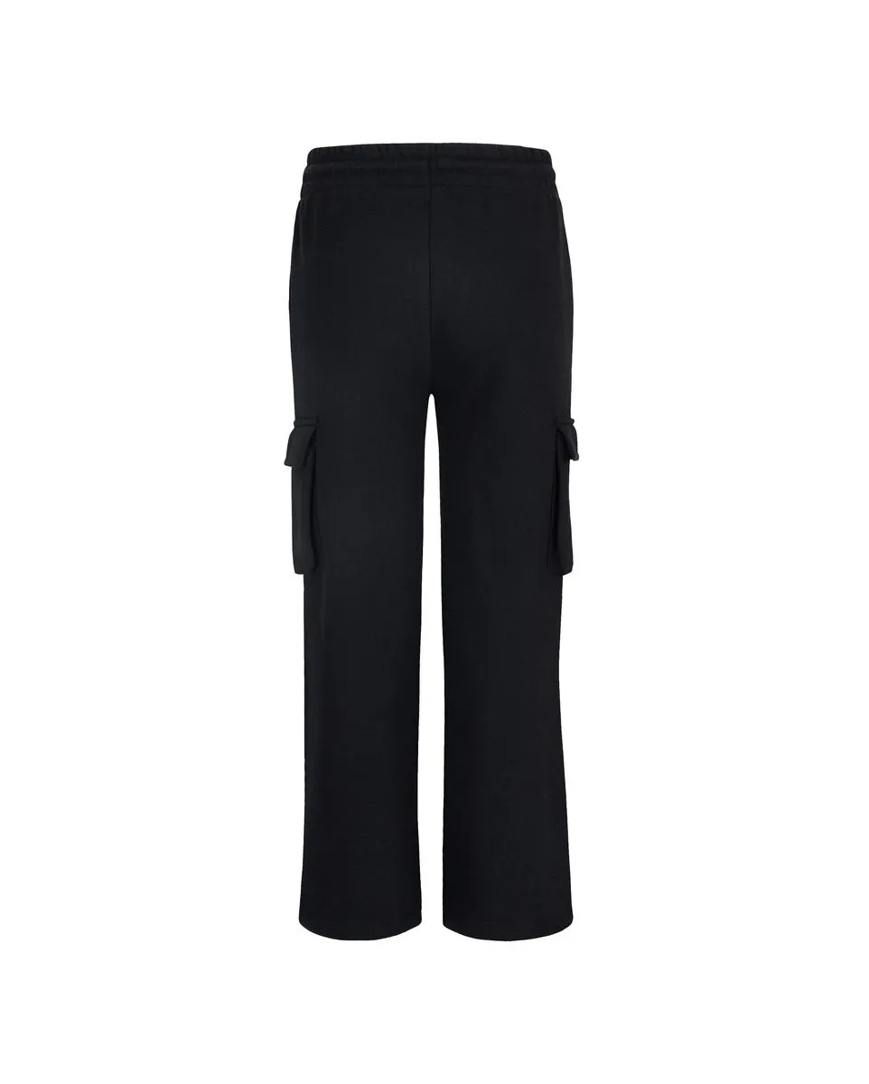 Pantalon Enfant plus âgé JDG JORDAN Y2K FLC CARGO Noir