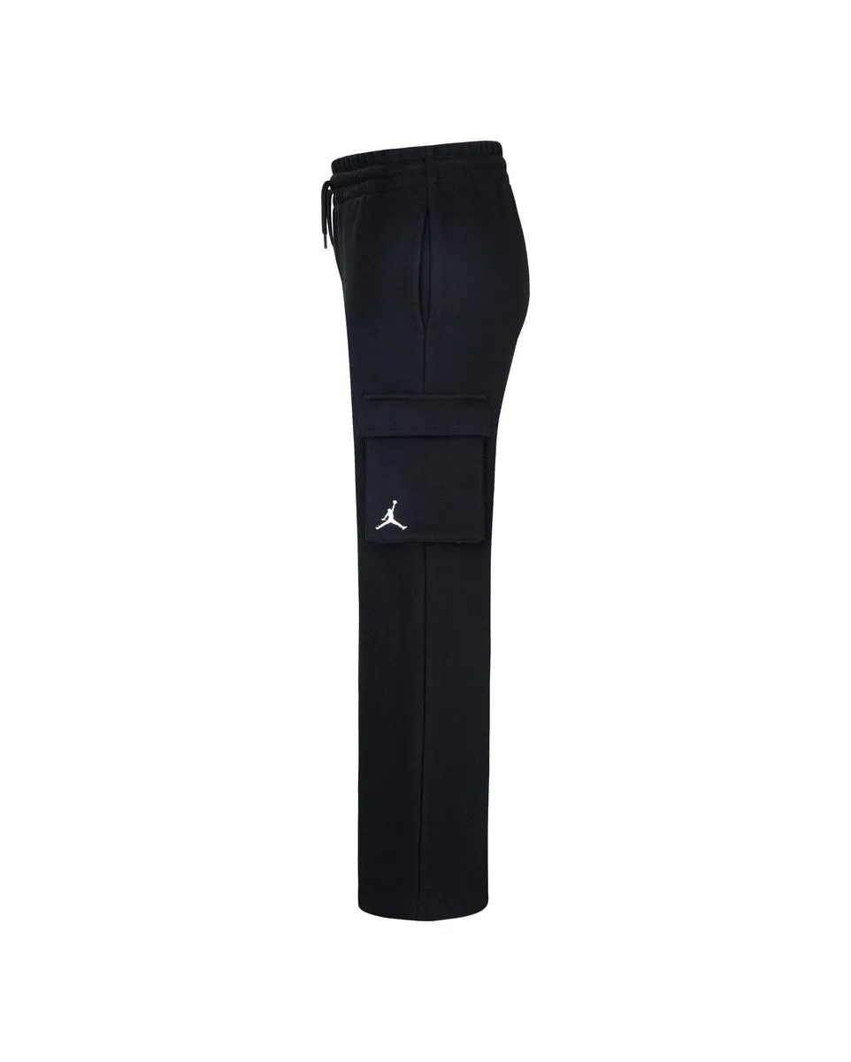 Pantalon Enfant plus âgé JDG JORDAN Y2K FLC CARGO Noir