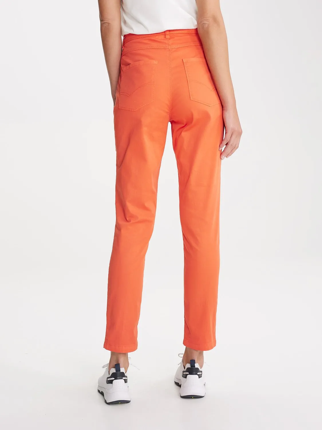 Pantalon Femme 7/8 Coton Biologique Orange tbs