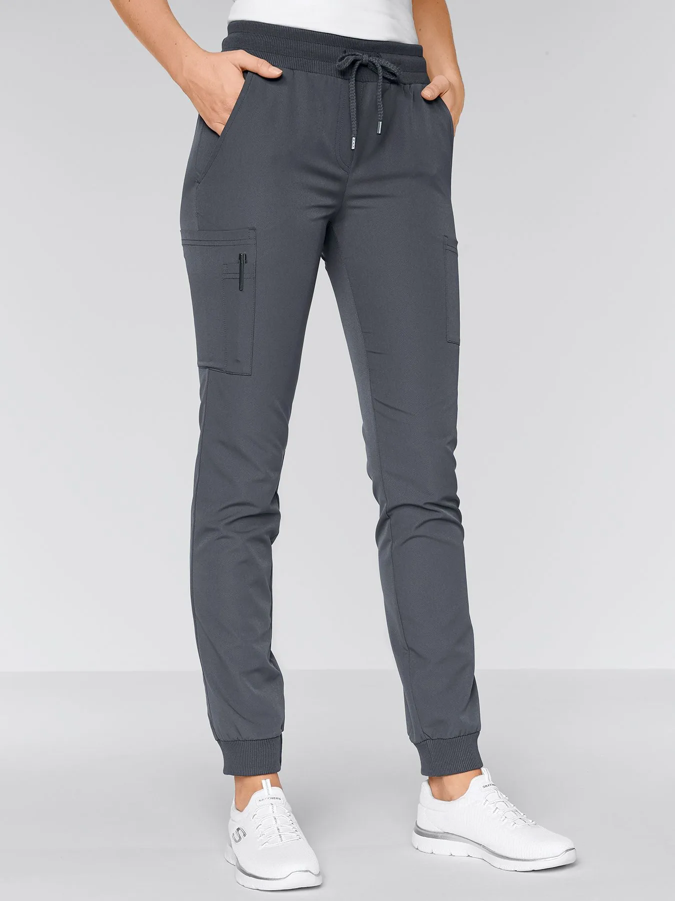 Pantalon femme à extension active – ourlets élastiques