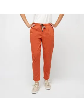 Pantalon Fluide Femme Coton Biologique Orange tbs