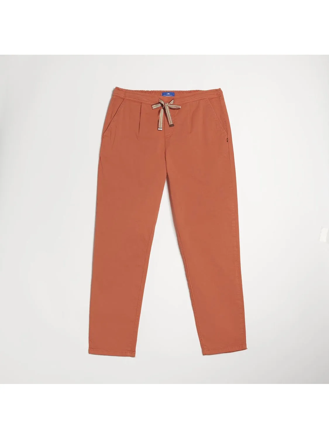 Pantalon Fluide Femme Coton Biologique Orange tbs