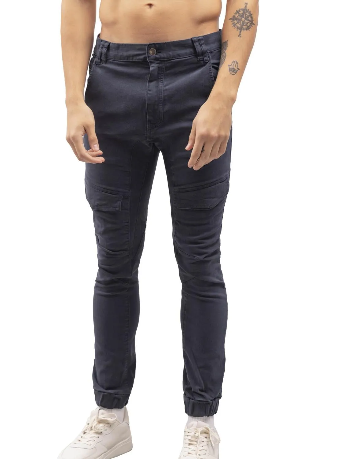 Pantalon Klout Cargo Bleu Marine pour Homme