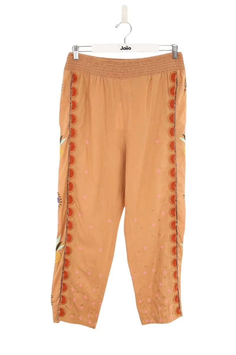 Pantalon large en coton