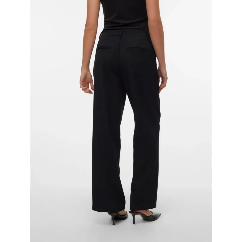 Pantalon large isabella noir femme - Vero Moda | wimod