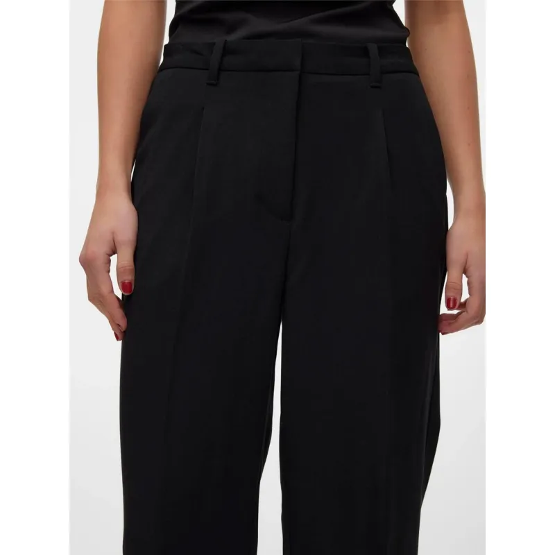 Pantalon large isabella noir femme - Vero Moda | wimod