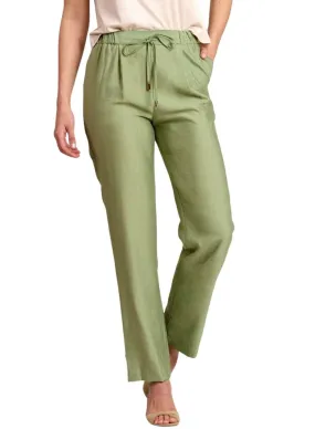 Pantalon Naf Naf Marbel Vert Pour Femme