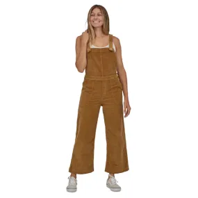 Patagonia Stand Up Cropped Corduroy Overalls - Pantalon femme | Hardloop