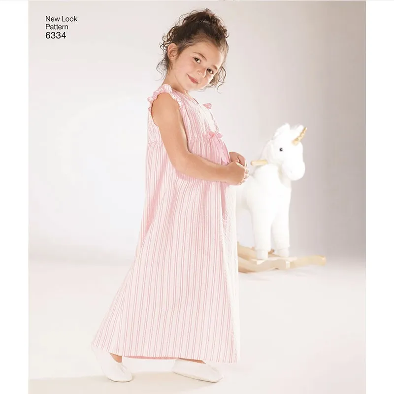 Patron Ensemble de Nuit Enfant - New Look 6334