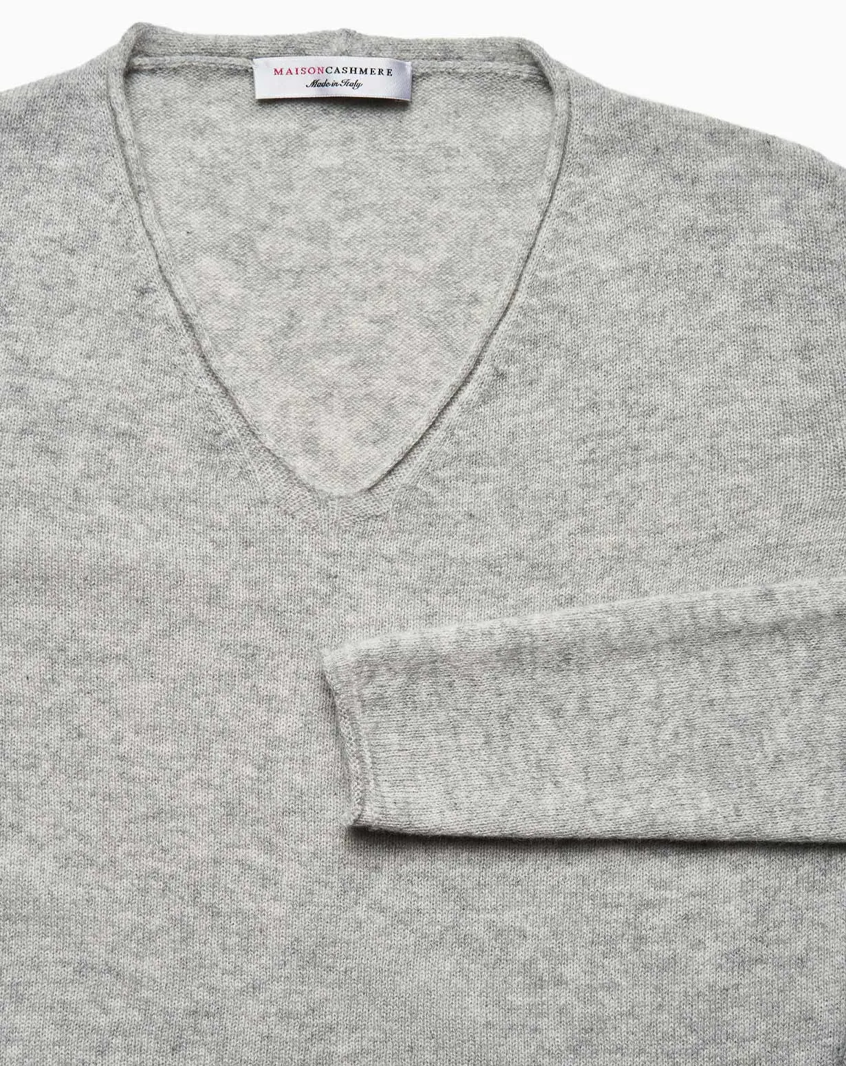 Pull Col V profond en Cachemire extra-fin Femme