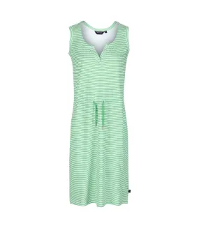 Regatta - Robe décontractée FAHARI - Femme (Vert vif / Blanc) - UTRG7534