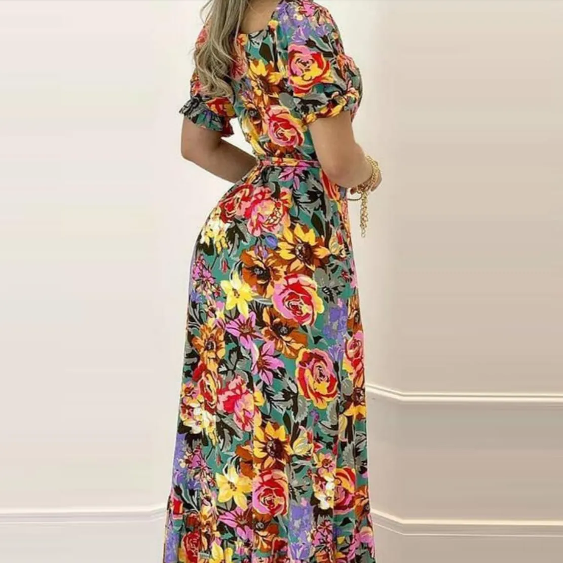 Robe de Cocktail pour Mariage Fleurie Chic