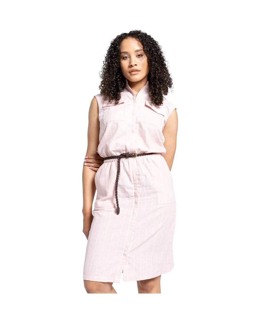 Robe décontractée nicolet femme rose pâle Craghoppers