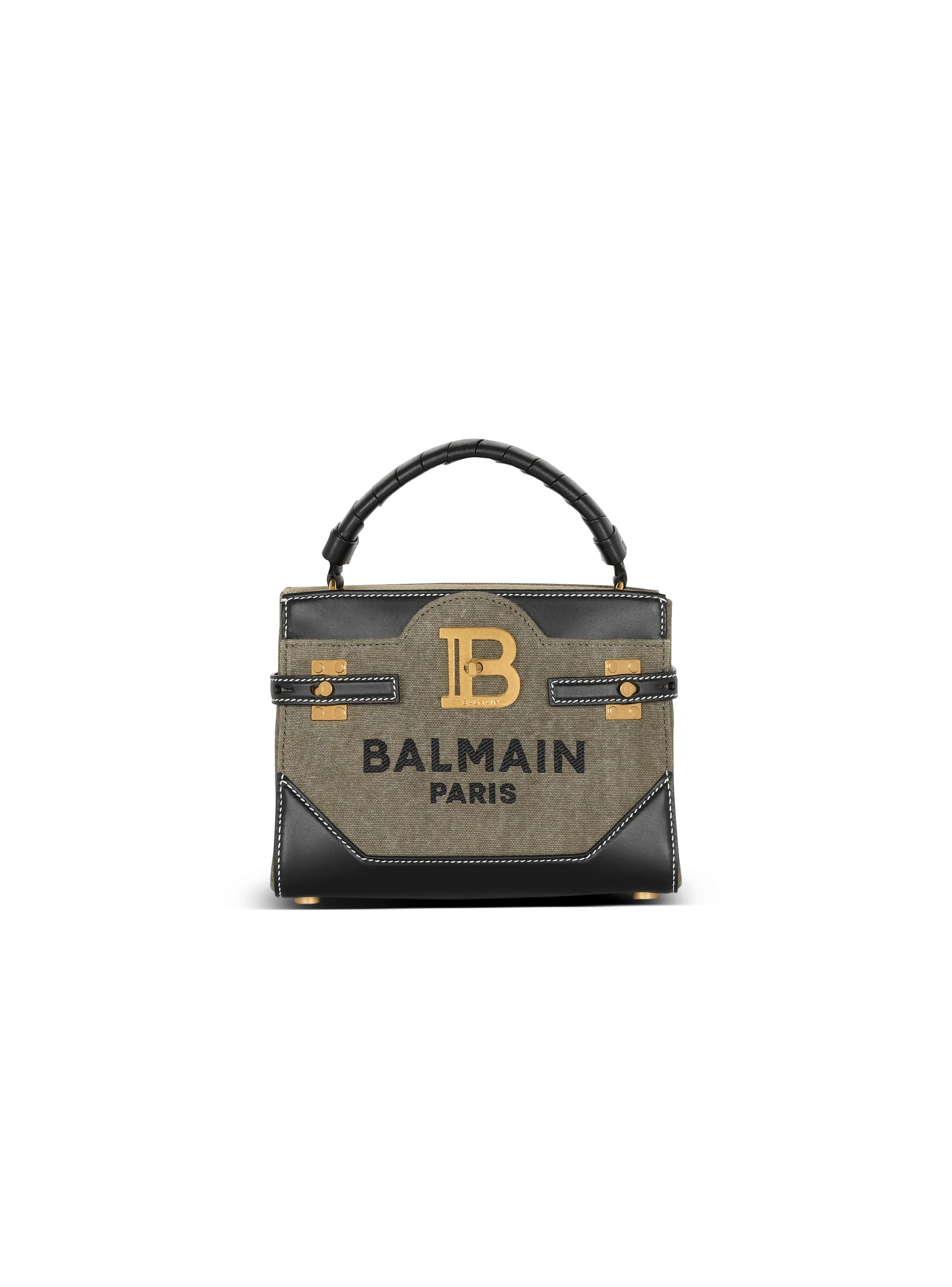 Sac B-Buzz 22 Top Handle en toile et cuir