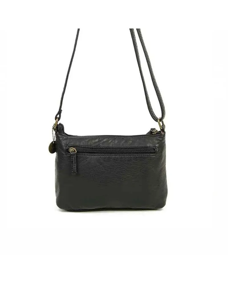 Sac Bethany Cuir Vegan Noir| Zosha Collection