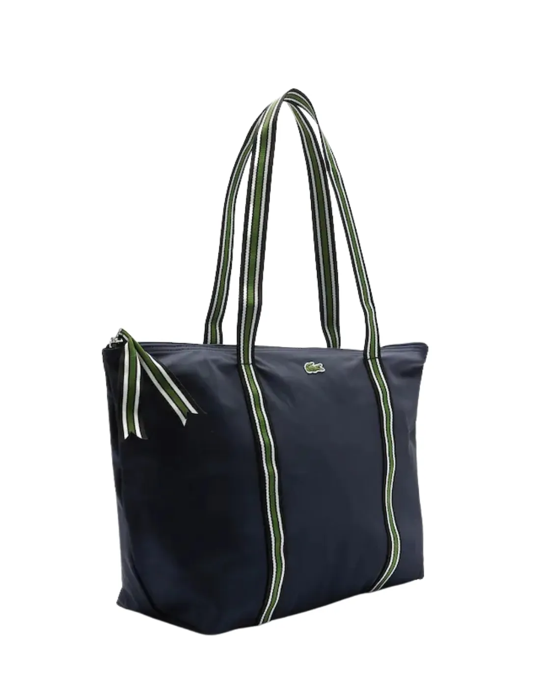 Sac cabas en toile Lacoste Ref 53611 B88 marine 35*30*14