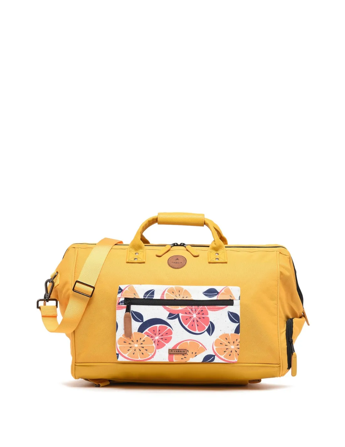 Sac de voyage Cabaia Ref 59488 Duffle Bag Marrakech Jaune 45*29*30