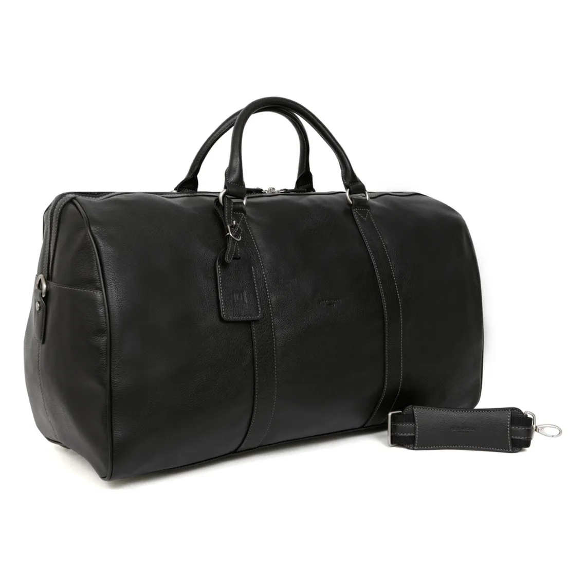 Sac de voyage Cuir CONFORT Noir Nora | 3 Suisses