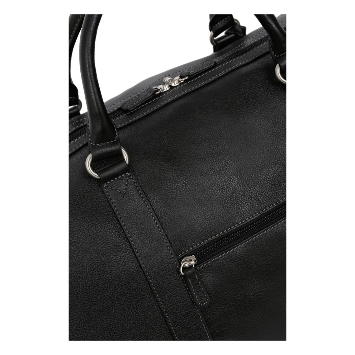 Sac de voyage Cuir CONFORT Noir Nora | 3 Suisses