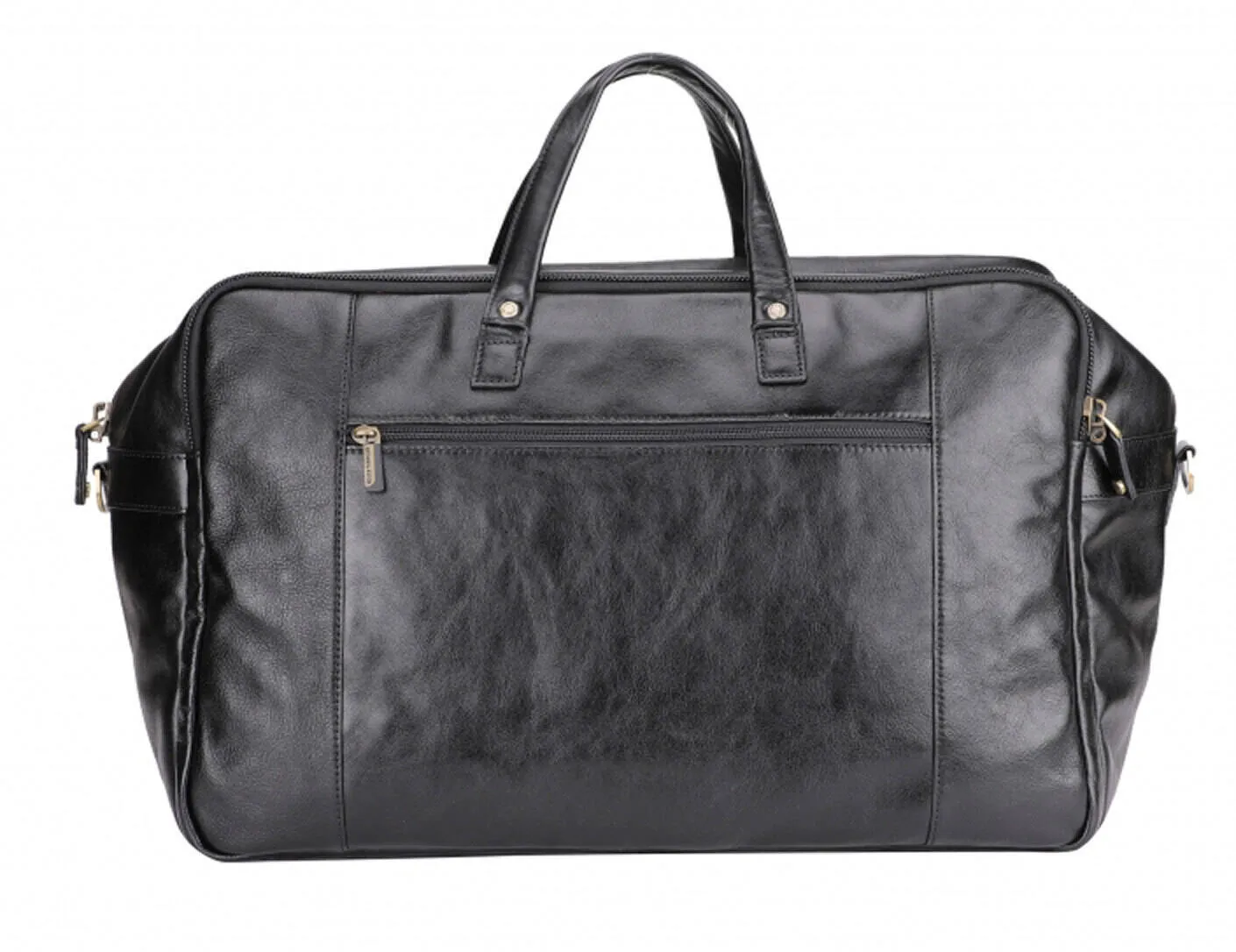 Sac de voyage cuir noir Arthur et Aston