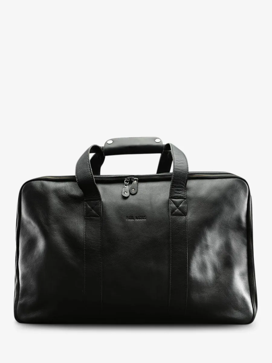 SAC DE VOYAGE CUIR NOIR LeGlobe-Trotter - Noir