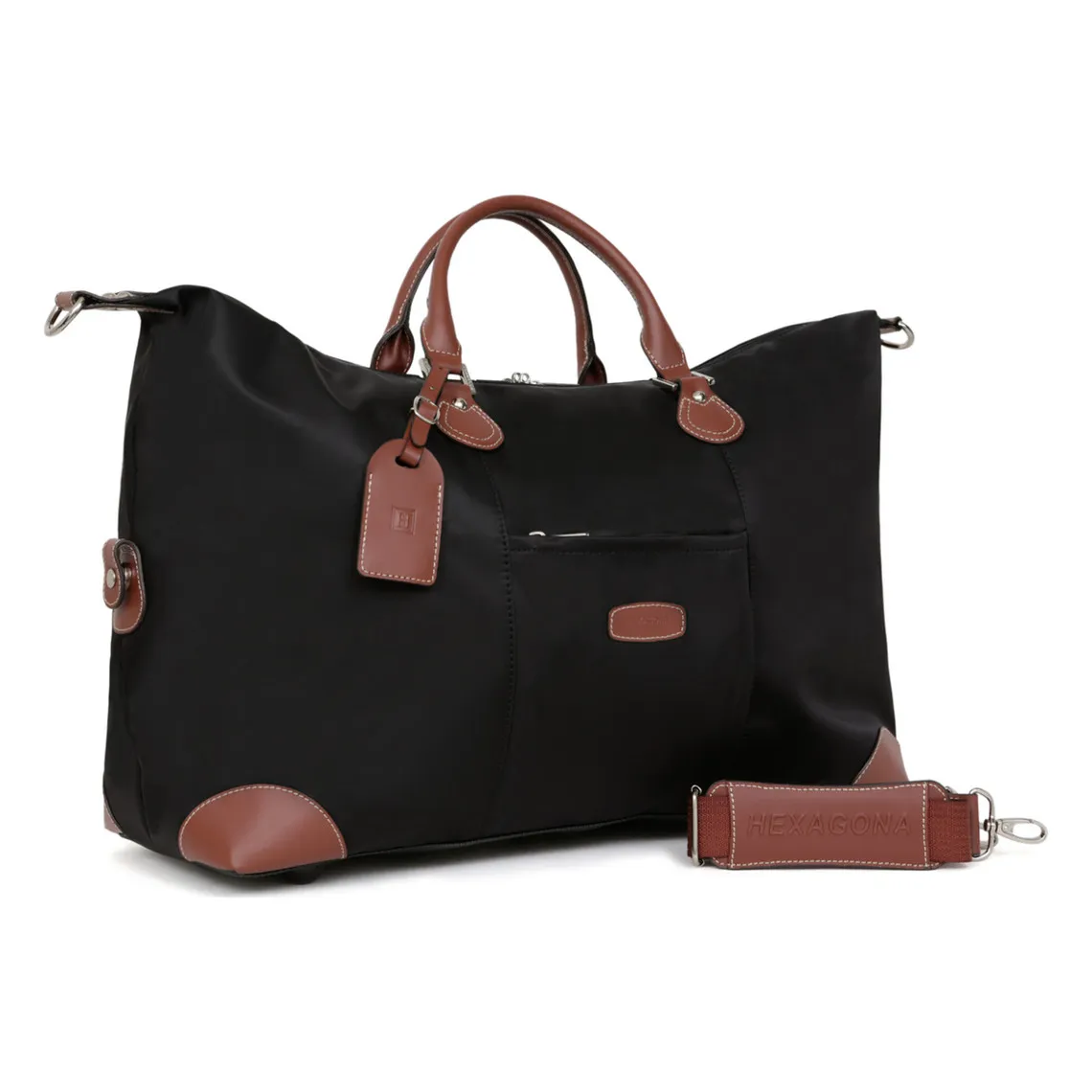 Sac de voyage DIVERSITE Noir/Marron Jade | 3 Suisses