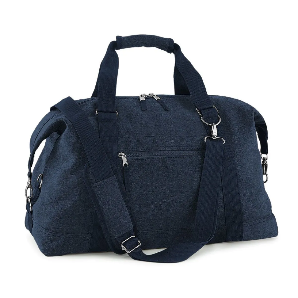 Sac de voyage en toile vintage canvas weekender - BG650 - bleu 