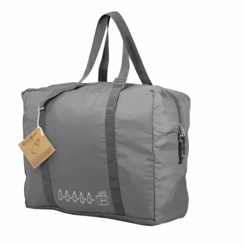 Sac de voyage pliable personnalisé en bouteilles plastiques recyclées - KEYFLY