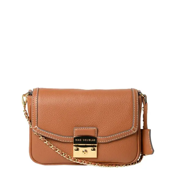 Sac porté travers Medan Romy M VG91 Cuir Châtain | Mac Douglas