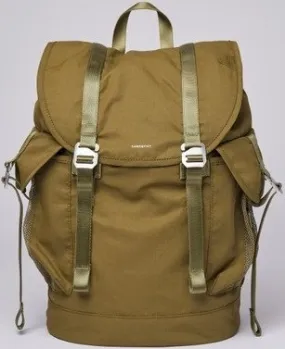 Sac à Dos Sandqvist Charlie Vegan Military Olive