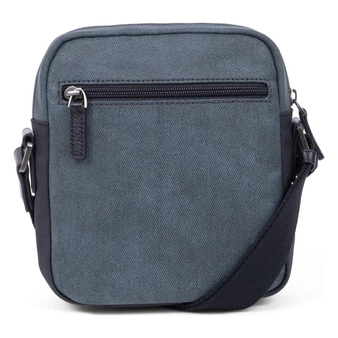 Sacoche - Bleu - Journey en toile Hexagona - Sac Besace Messenger Homme sur MenCorner