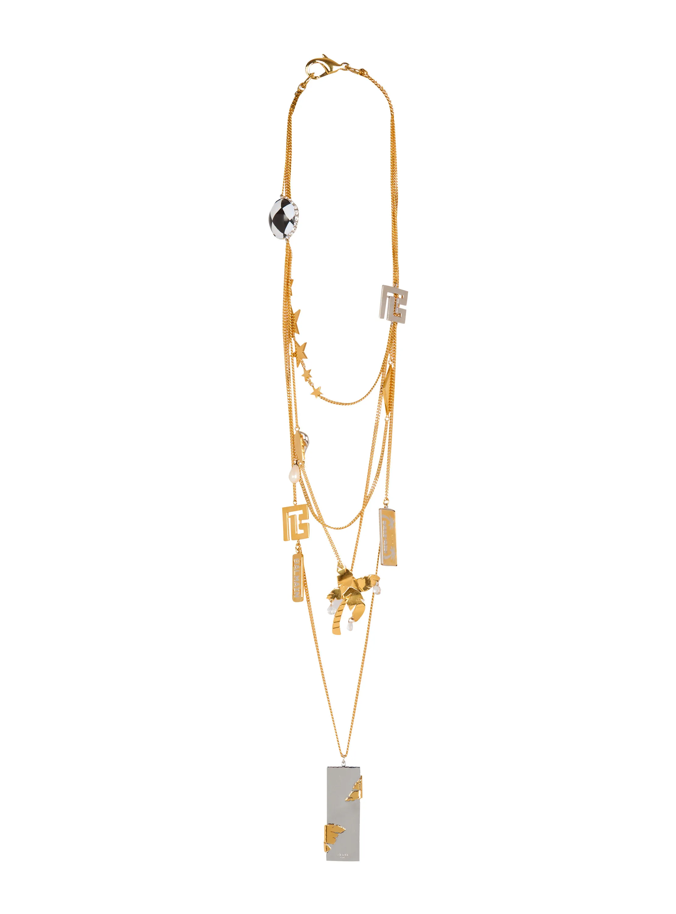 SAUTOIR à PENDENTIFS MIAMI - BALMAIN pour FEMME | Printemps