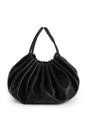 SIMON MILLER  Sac à main Scrunch en cuir vegan - Noir