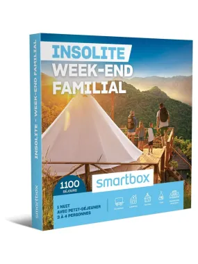 SMARTBOX - Coffret Cadeau Week-end insolite et familial -  Séjour - N/A