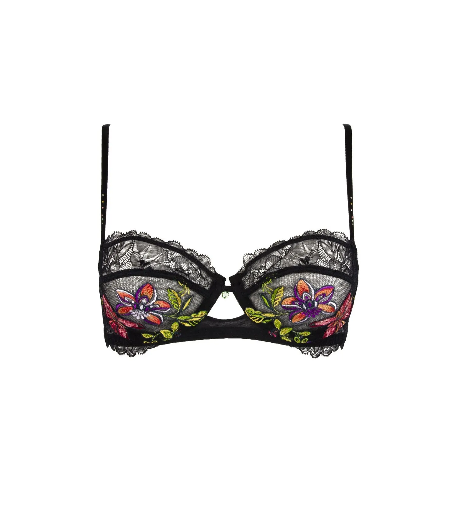 Soutien-gorge corbeille en dentelle Fleurs de Nuit Nuit Summer LISE CHARMEL | Lingerie Sipp 