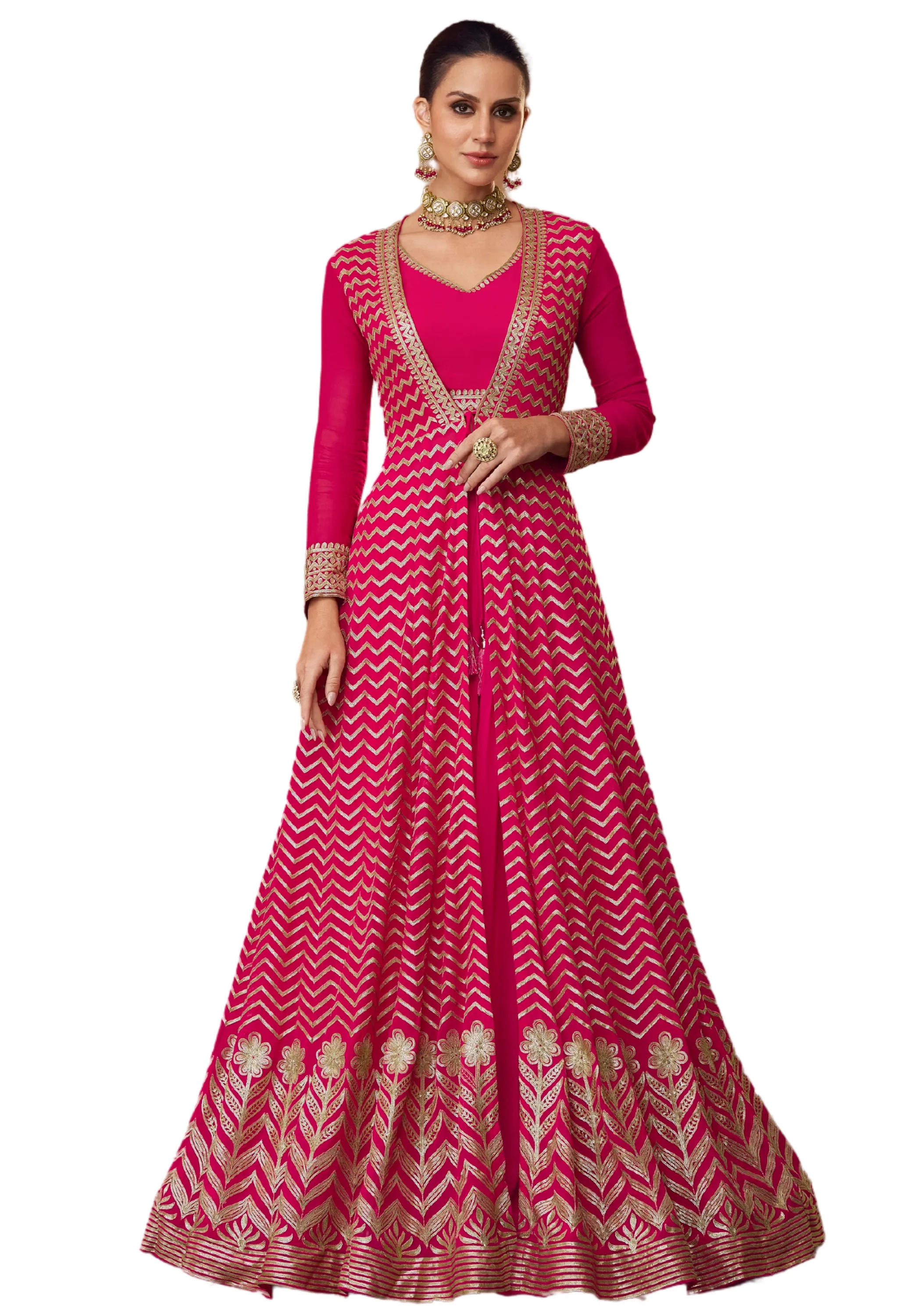 Stylish lehenga rose Aryana
